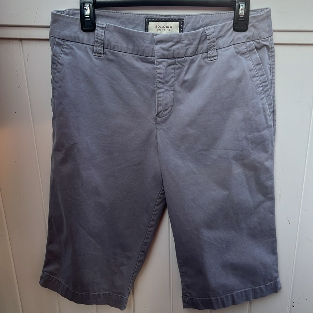 Sonoma graphite bermuda shorts size 10